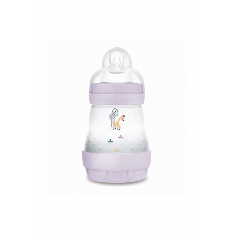 Mam Easy Star Anti-Colic Μπιμπερό Θηλή σιλικόνης 0+Μηνών (350SG) 160ml Ροζ,1τμχ