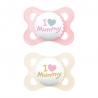Mam Πιπίλες Σιλικόνης Ι Love Mummy για 2-6 μηνών 2τμχ 115SG1