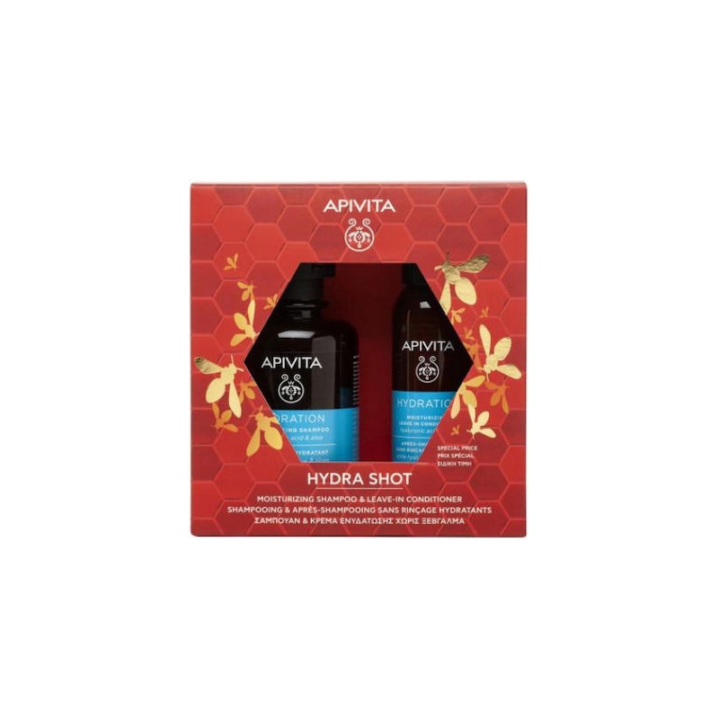 Apivita Promo Hydration Moisturizing Shampoo & Conditioner