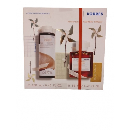 Korres Πακέτο Promo Cashmere Kumquat Αφρόλουτρο 250ml & Γυναικείο Άρωμα 50ml