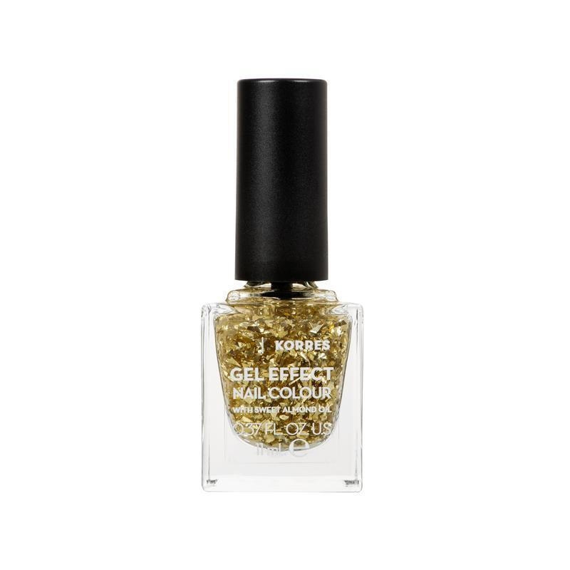 Korres Gel Effect Nail Colour Βερνίκι Νυχιών 97 Golden Coin 11ml