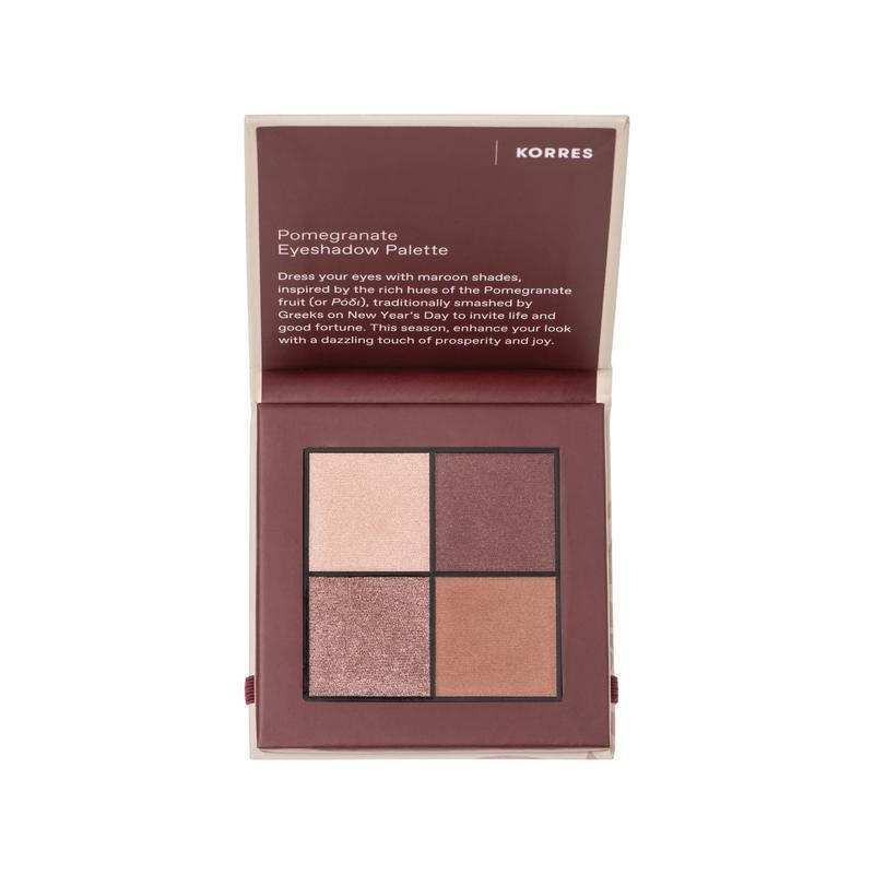 Korres Παλέτα με Σκιές Ματιών σε Στερεή Μορφή Pomegranate 5gr