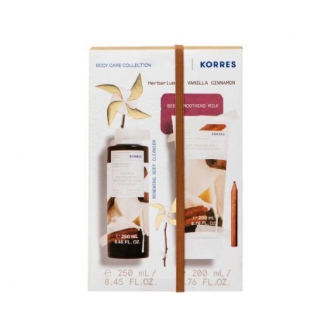 Korres Herbarium Of Vanilla Cinnamon Πακέτο Promo Βανίλια - Κανέλα Αφρόλουτρο 250ml & Γαλάκτωμα Σώματος 200ml Korres Herbarium Of Vanilla Cinnamon Πακέτο Promo Βανίλια - Κανέλα Αφρόλουτρο 250ml & Γαλάκτωμα Σώματος 200ml