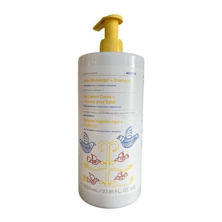 Korres Baby Showergel & Shampoo Coconut & Almond 1000ml Korres Baby Showergel & Shampoo Coconut & Almond 1000ml