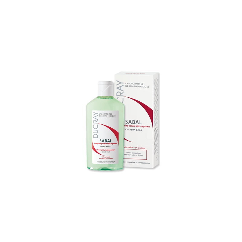 Ducray Sabal Shampoo 200ml Σμηγματορυθμιστικό Σαμπουάν