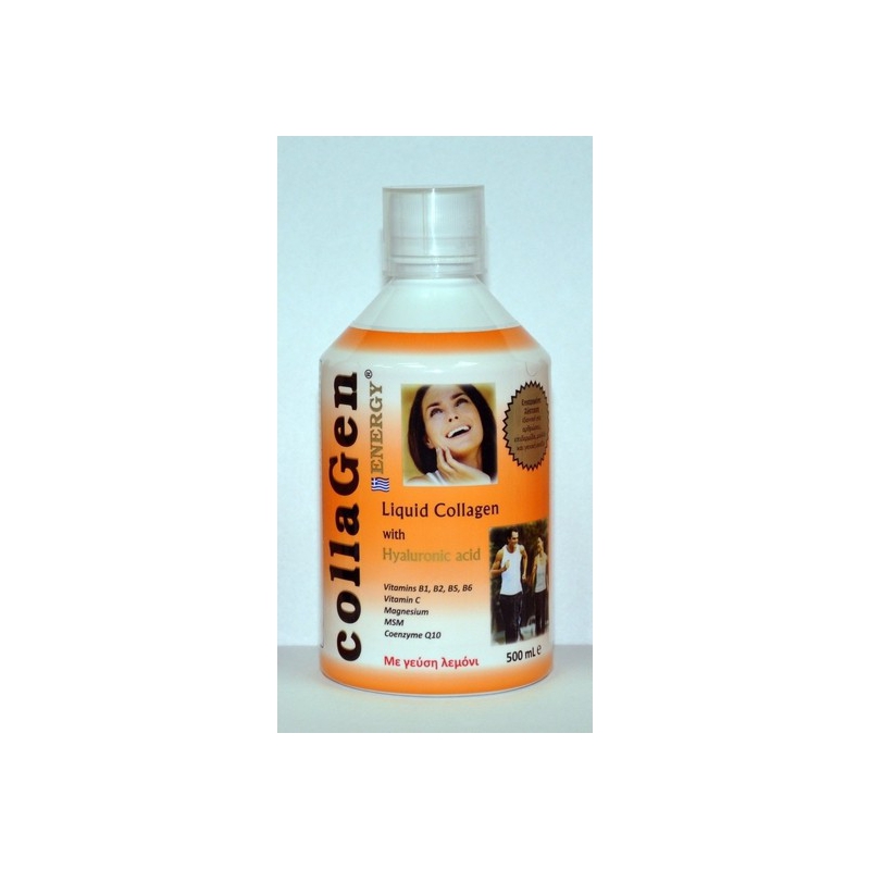 Medichrom Collagen Energy with Hyaluronic Acid Γεύση Λεμόνι 500ml