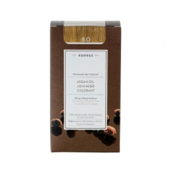 Korres Argan Oil Advanced Colorant 8.0 Ξανθό Ανοιχτό Φυσικό 50ml