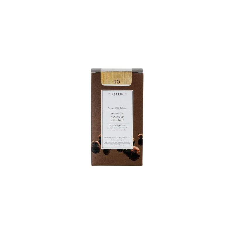 Korres Argan Oil Advanced Colorant 9.0 Κατάξανθο Φυσικό 50ml