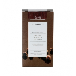 Korres Argan Oil Advanced Colorant 66.46 Έντονο Κόκκινο Βουργουνδίας 50ml