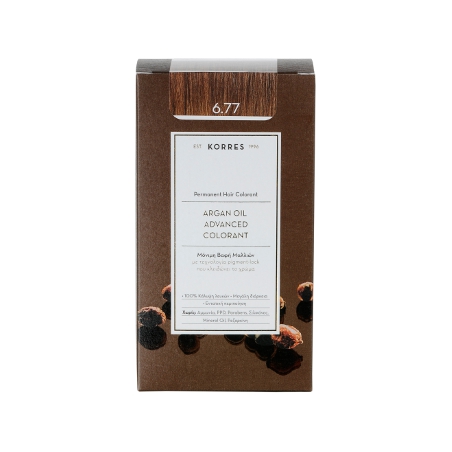 Korres Argan Oil Advanced Colorant 6.77 Πραλίνα 50ml Korres Argan Oil Advanced Colorant 6.77 Πραλίνα 50ml