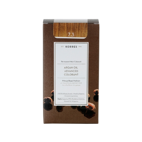 Korres Argan Oil Advanced Colorant 7.3 Ξανθό Μελί 50ml
