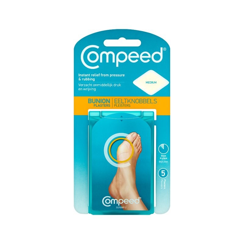 Compeed Επιθέματα Μεσαία για Κότσια 5 τεμ. 3574660258820