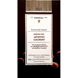 Korres Argan oil βαφή Μαλλιων 10.1 Ξανθο Πλατινας Σαντρε 50ml.
