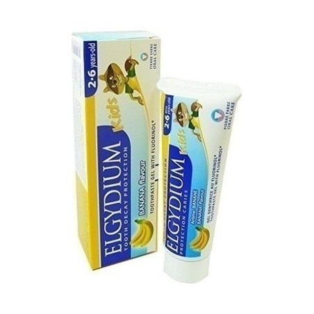 Elgydium Kids Banana Παιδική Οδοντόκρεμα για 2 έως 6 ετών 50ml Elgydium Kids Banana Παιδική Οδοντόκρεμα για 2 έως 6 ετών 50ml