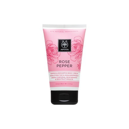 Apivita Rose Pepper Κρέμα Σύσφιγξης και Αναδιαμόρφωσης 150ml