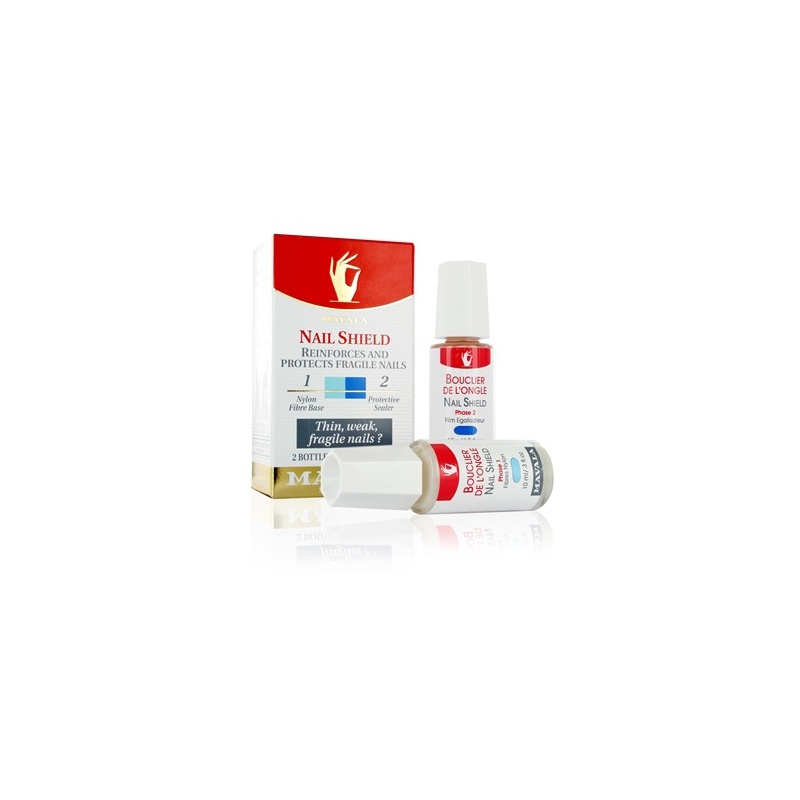 Mavala Nail Shield Set Σύστημα 2 Φάσεων Αποτελείτε από 2 Φιαλίδια 2x10ml