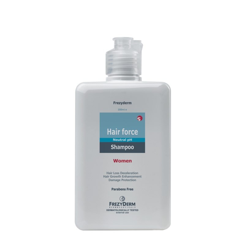Frezyderm Hair Force Women Σαμπούν Κατά Της Τριχόπτωσης Για Γυναίκες 200ml