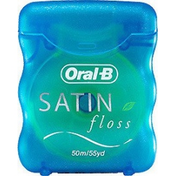 Oral-B Satin Floss 25m Mint, Μεσοδόντιο οδοντικό νήμα με γεύση μέντας, 1 τεμάχιο