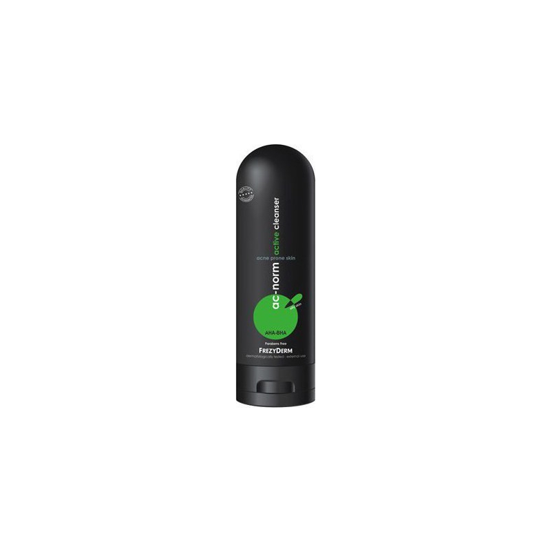 Frezyderm AC-Norm Active Cleanser Απαλό υγρό καθαρισμού για το λιπαρό δέρμα 200 ml