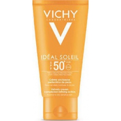 VICHY - IDEAL SOLEIL Creme SPF50+ Βελούδινη Επιδερμίδα - 50ml