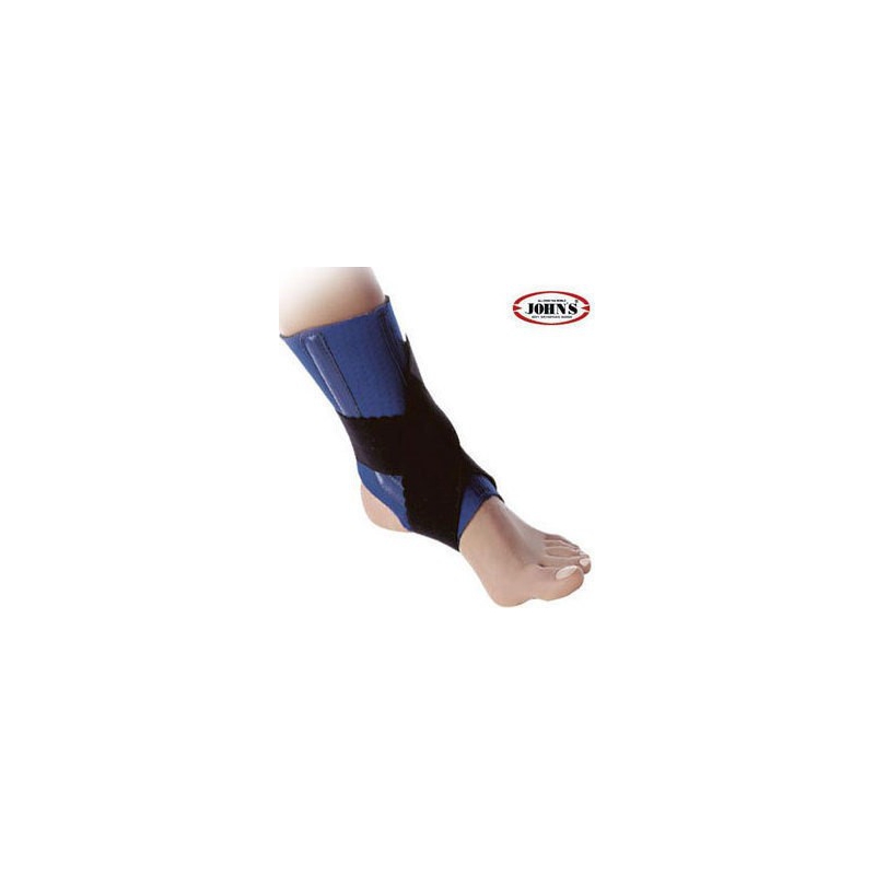 Johns Επιστραγαλίδα Με Ελάσματα & Δετήρα Neoprene Μπλε 120156