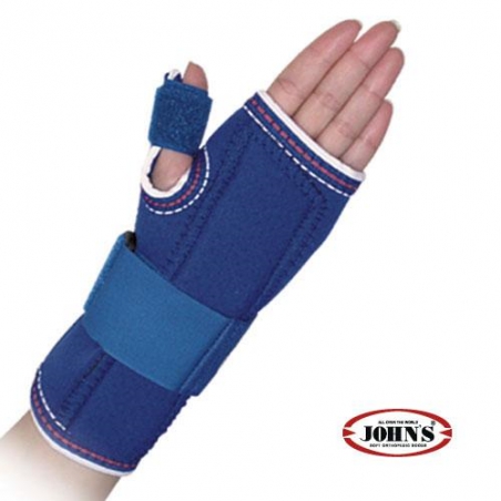 Johns Νάρθηκας Καρπού & Αντίχειρα Spika Neoprene Αριστερό 120114 Μπλέ