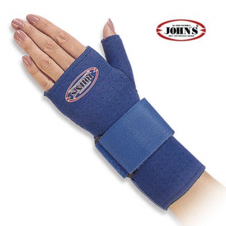 Johns Πηχεοκαρπικός Νάρθηκας Με Αντίχειρα Neoprene 120119 Δεξί Μαύρο