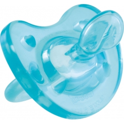 Chicco Πιπίλα Physio Soft, Όλο σιλικόνη Σιέλ, 16-36m+ 1τμχ