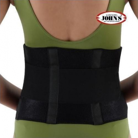 John's Ζώνη Ορθοπεδική Lumbo Wrap Around Black Line 120211