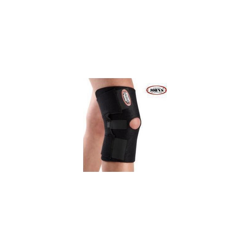 John's Επιγονατίδα Wrap Around Black Line One Size 120215