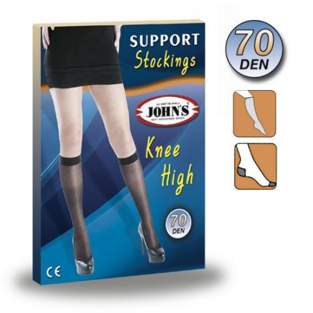 Johns Κάλτσες Φλεβίτιδος Kάτω Γόνατος 70 Den 214575 Daino Johns Κάλτσες Φλεβίτιδος Kάτω Γόνατος 70 Den 214575 Daino